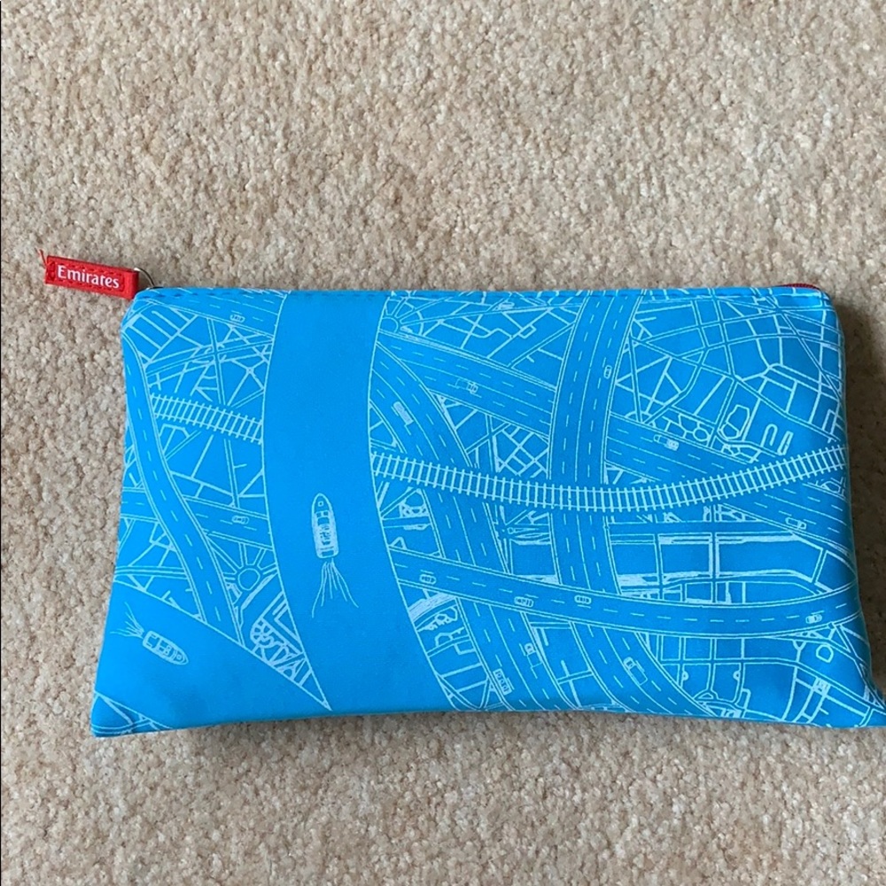 Emirates Airline Amenity/Dopp Kit with Items